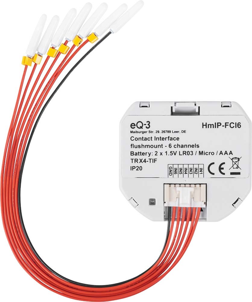 619543-2_HmIP-Kontakt-Schnittstelle-UP-6fach-V_153501A0 jpg - Produktbild 619543-2_HmIP-Kontakt-Schnittstelle-UP-6fach-V_153501A0 jpg - Produktbild